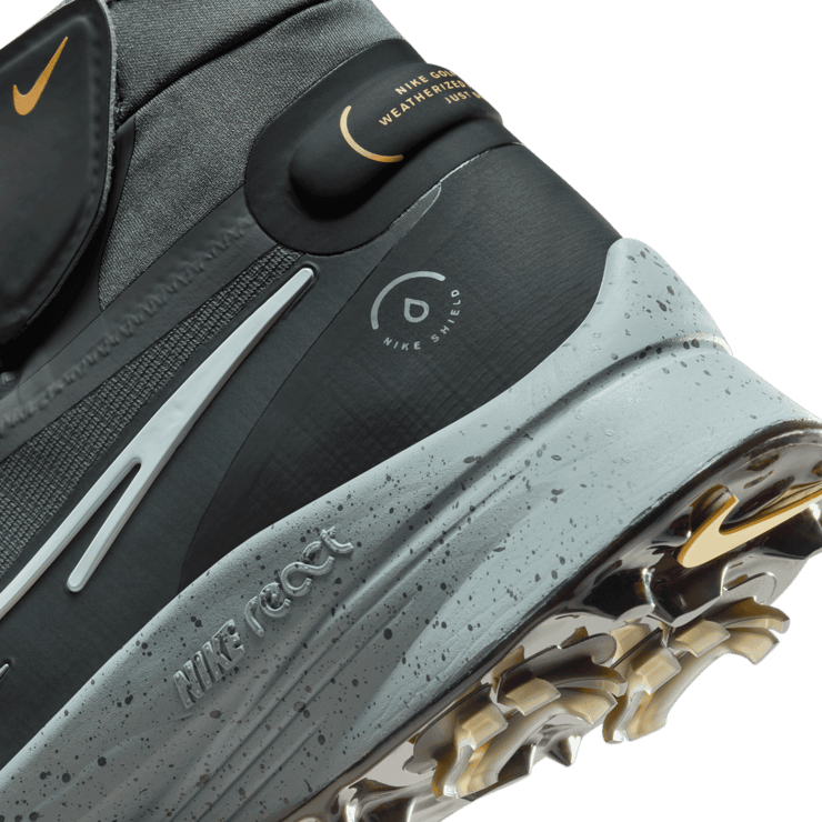 Nike Air Zoom Infinity Tour NEXT% Shield Weatherized Golf (Wide) Angle 5