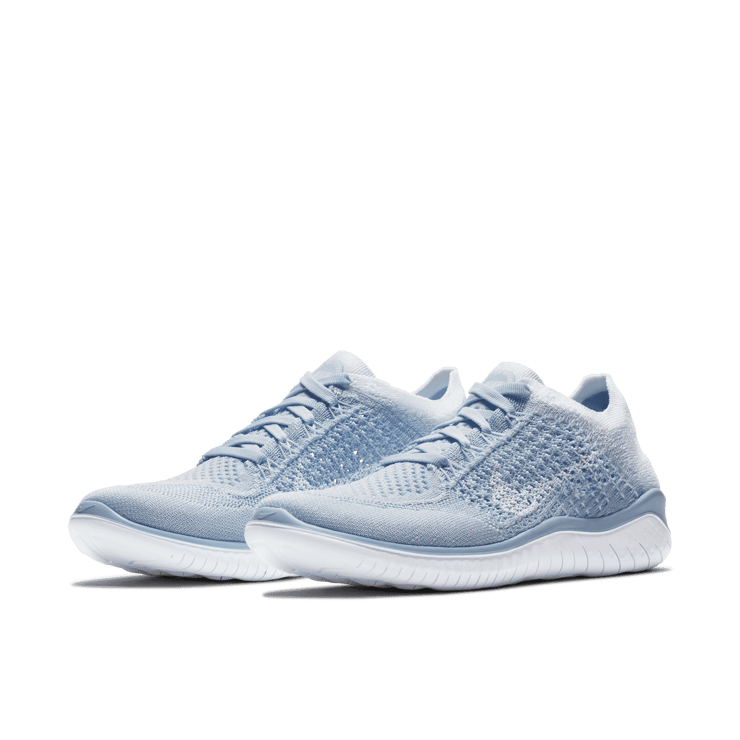 Nike Free RN Flyknit 2018 'Hydrogen Blue' (W) Angle 2