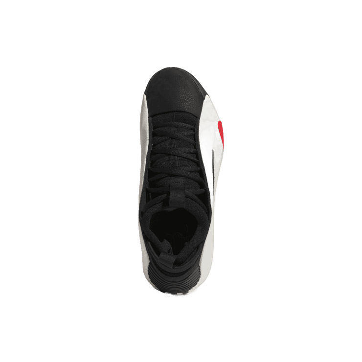 adidas Harden Vol. 8 White Black Scarlet Angle 0