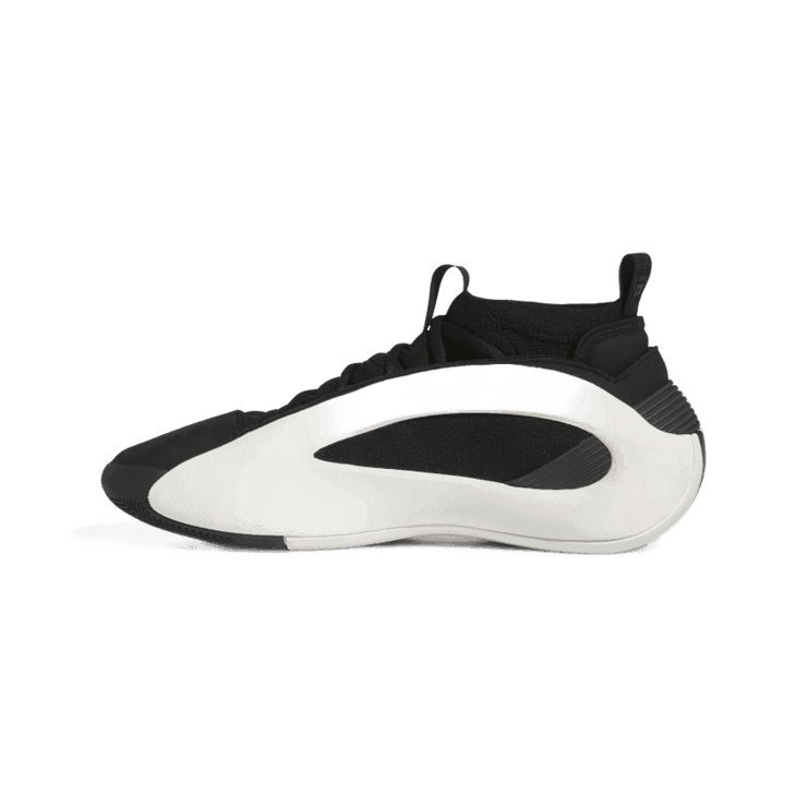 Black and white james harden shoes on sale