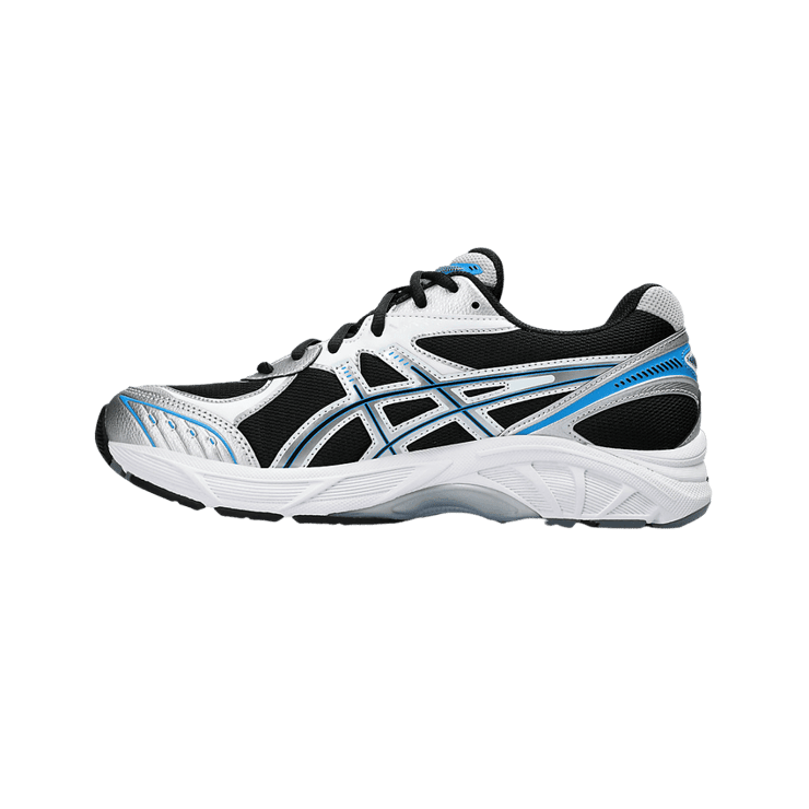 Asics GT-2160 Black Silver Blue Angle 2