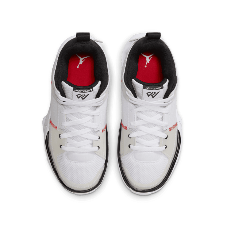 Jordan One Take 5 White Red Black (GS) Angle 1