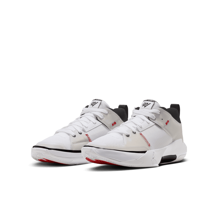 Jordan One Take 5 White Red Black (GS) Angle 2