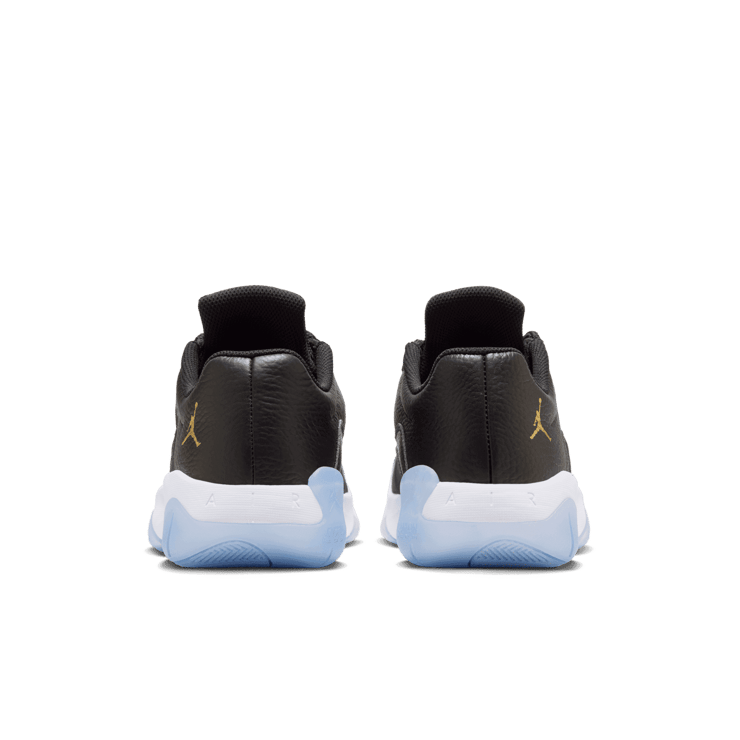 Air Jordan 11 CMFT Low 'Black White Gold' Angle 3