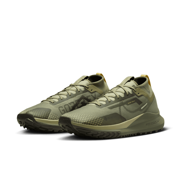 Nike React Pegasus Trail 4 GORE-TEX 'Medium Olive' Angle 2