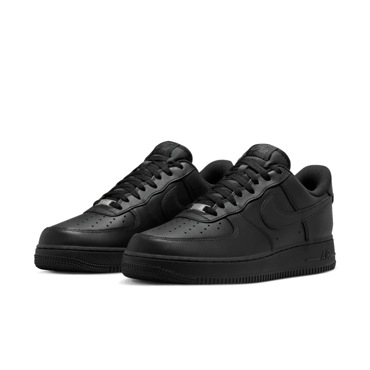 Nike Air Force 1 FlyEase 'Triple Black' Angle 2