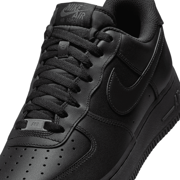 Nike Air Force 1 FlyEase 'Triple Black' Angle 4