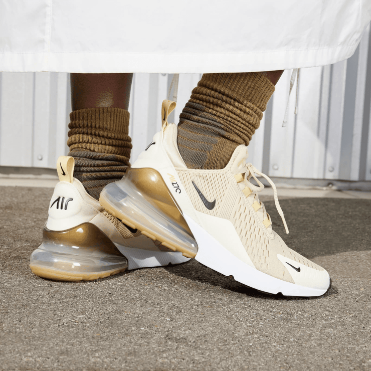 Nike Air Max 270 'Metallic Gold' (W) Angle 0