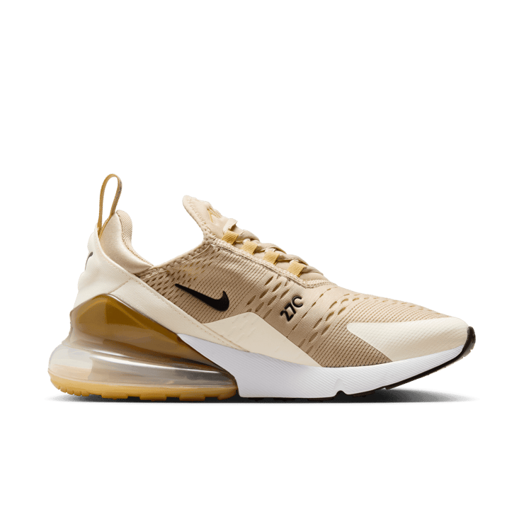 Nike Air Max 270 'Metallic Gold' (W) Angle 1