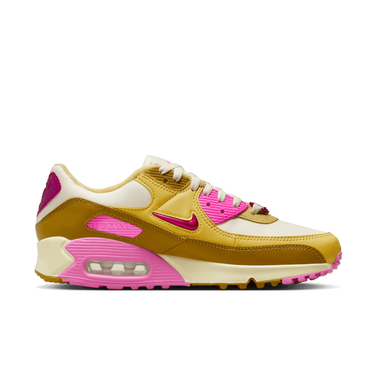 Nike Air Max 90 Just Do It Bronzine Pink Angle 1