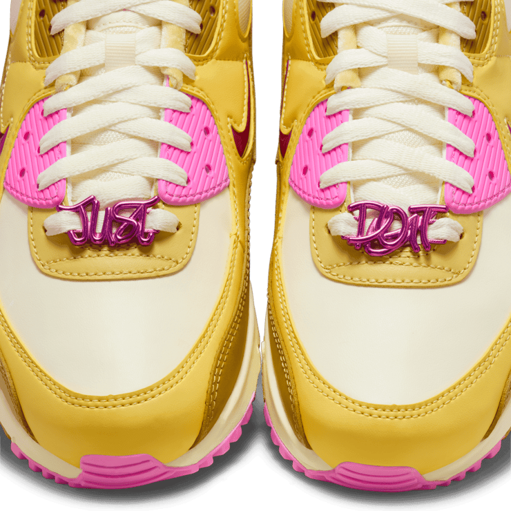 Nike Air Max 90 Just Do It Bronzine Pink Angle 7