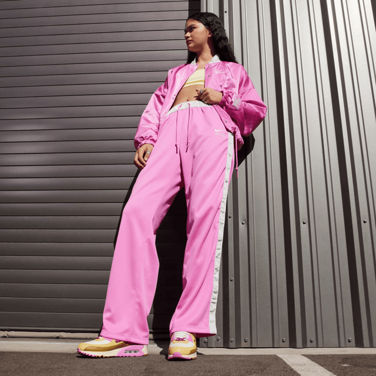 Nike Air Max 90 Just Do It Bronzine Pink Angle 8