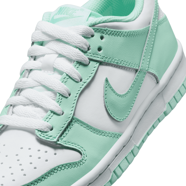 Nike Dunk Low White Mint Foam (GS) Angle 4