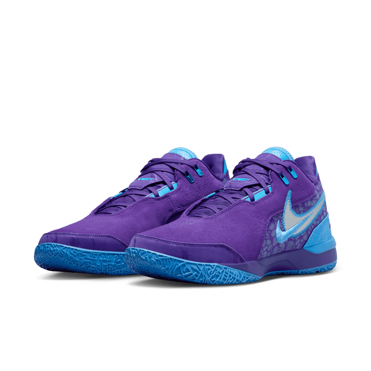 Nike LeBron NXXT Gen AMPD Field Purple Angle 2