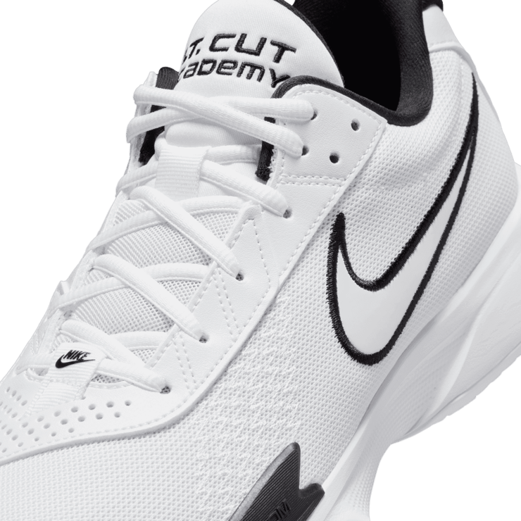 Nike Air Zoom GT Cut Academy 'White Black' Angle 4