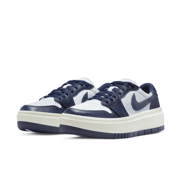 Jordan 1 Elevate Low Navy White (W) Angle 2