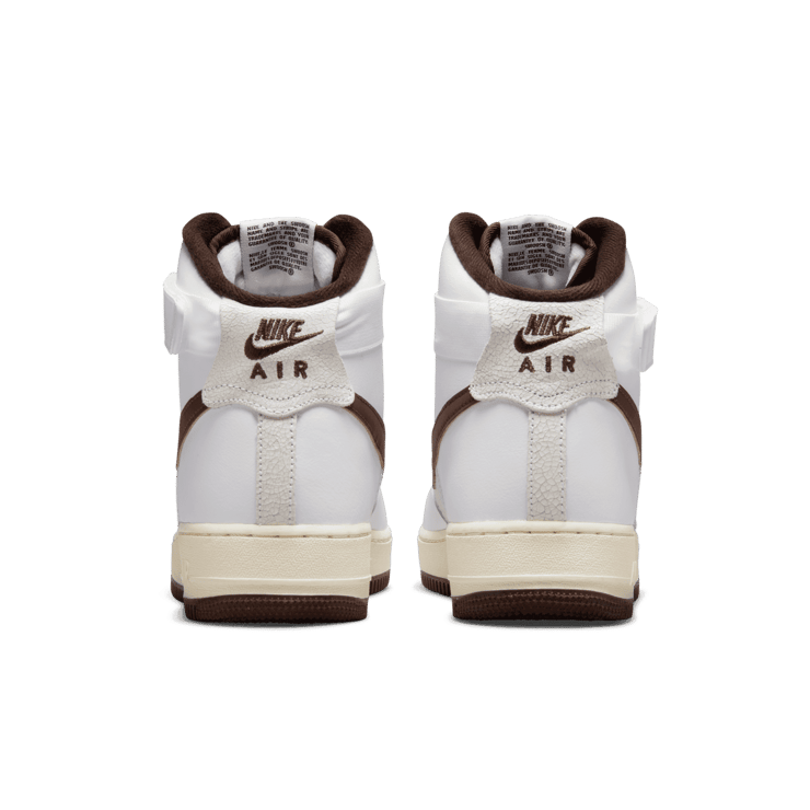 Nike Air Force 1 High White Light Chocolate Angle 3