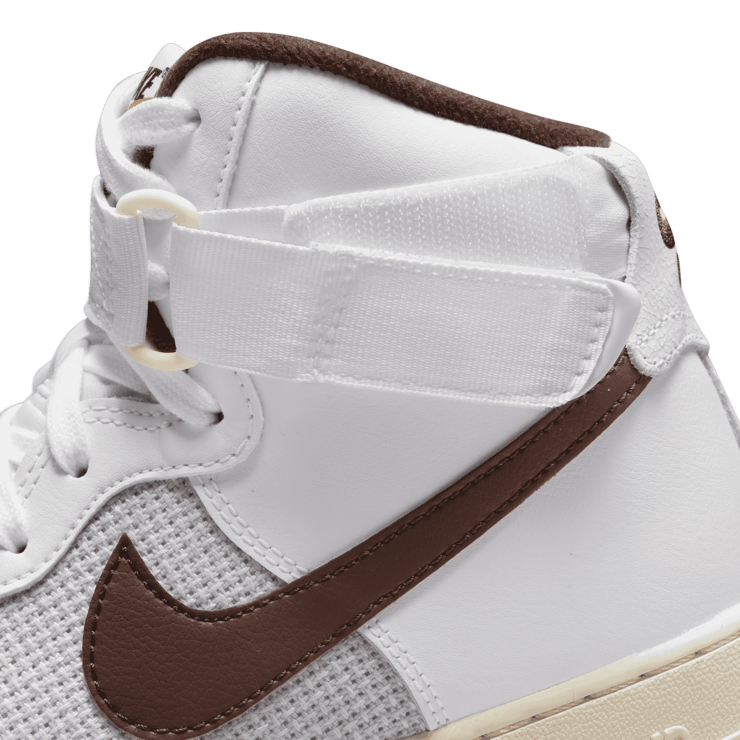 Nike Air Force 1 High White Light Chocolate Angle 6