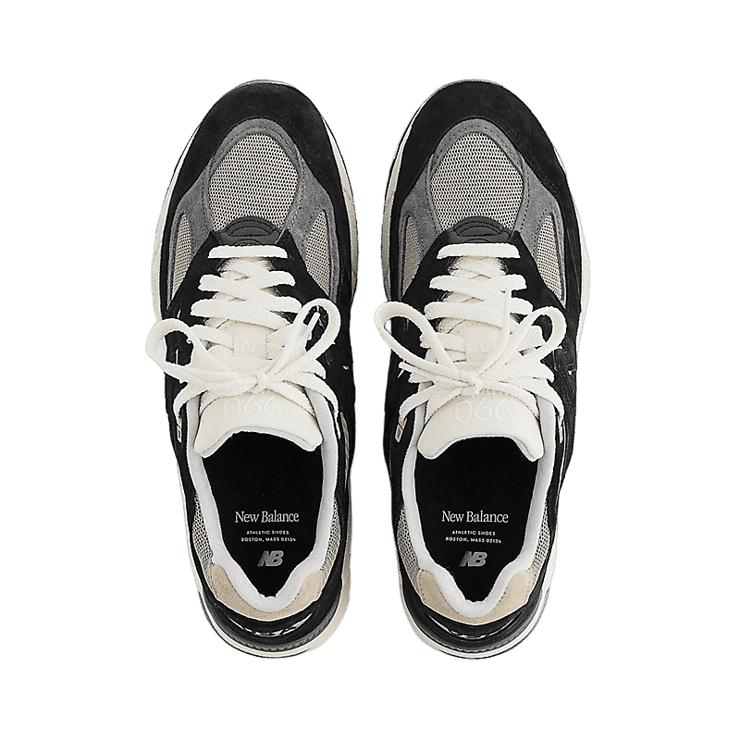 New Balance 990v2 MADE in USA Teddy Santis Black Angle 0