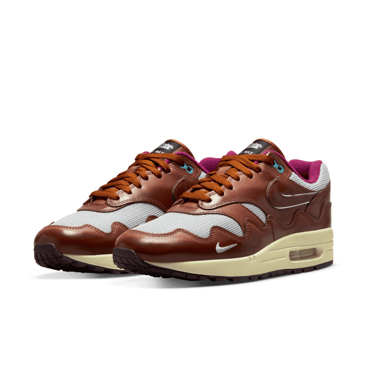 Nike Air Max 1 Patta Next Wave Dark Russet Angle 2