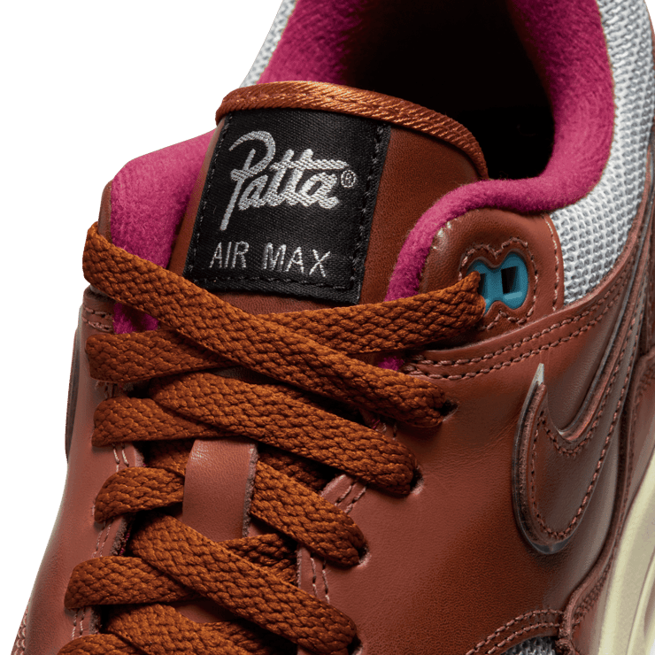 Nike Air Max 1 Patta Next Wave Dark Russet Angle 6