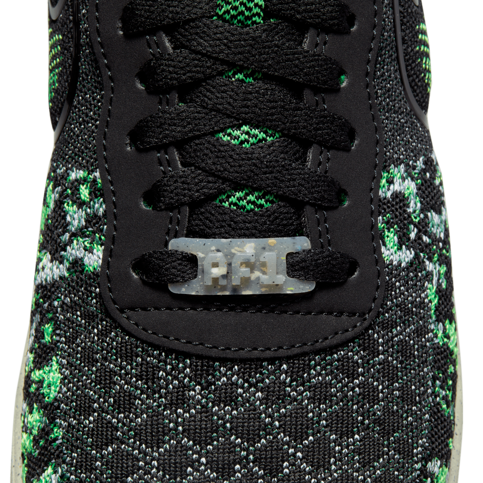 air force 1 flyknit crater black