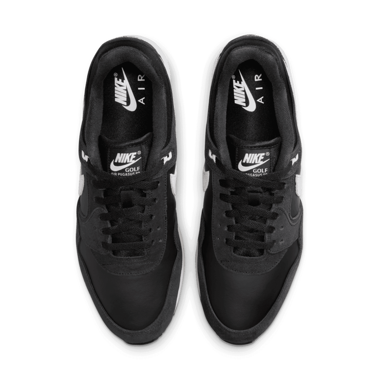 Nike Air Pegasus 89 Golf 'Black White' Angle 1