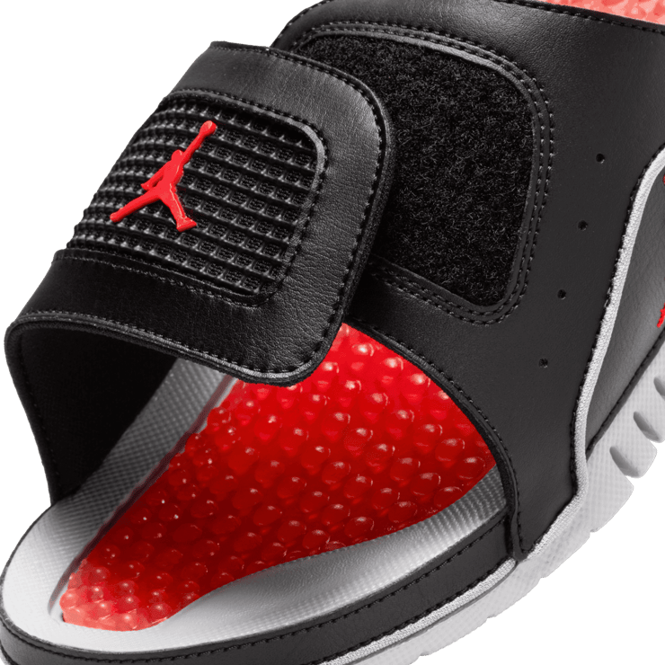 Jordan Hydro 4 Retro Slide 'Black Cement' Angle 3