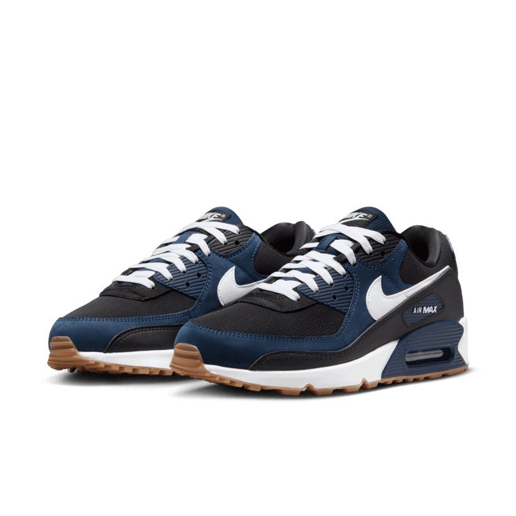 Nike Air Max 90 'Midnight Navy Gum' Angle 2