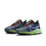 Nike React Pegasus Trail 4 'Thunder Blue Chlorophyll' (W) Angle 2