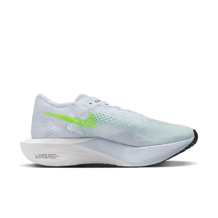 Nike ZoomX VaporFly Next% 3 'Football Grey Racer Blue' Angle 1