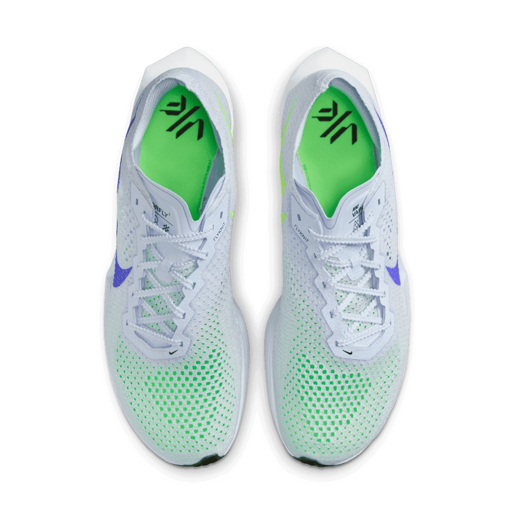 Nike ZoomX VaporFly Next% 3 'Football Grey Racer Blue' Angle 2