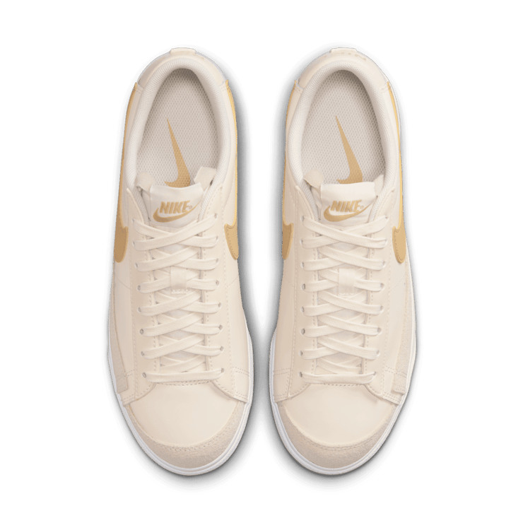 Nike Blazer Low Platform 'Pale Ivory Saturn Gold' (W) Angle 1