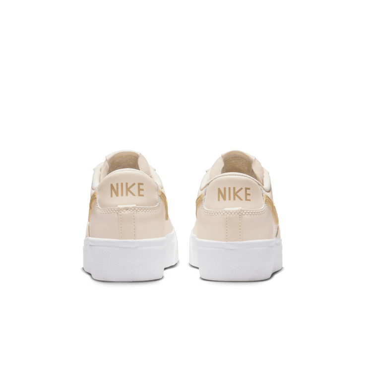 Nike Blazer Low Platform 'Pale Ivory Saturn Gold' (W) Angle 3