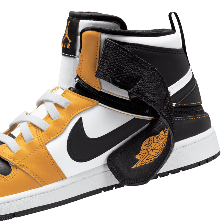 Air Jordan 1 High FlyEase 'Yellow Ochre' Angle 7