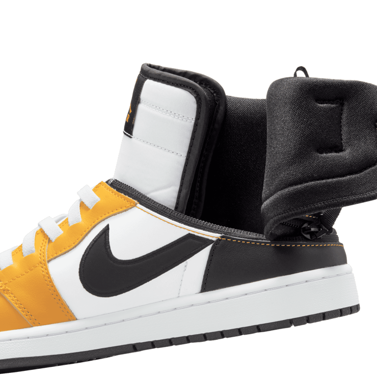 Air Jordan 1 High FlyEase 'Yellow Ochre' Angle 8