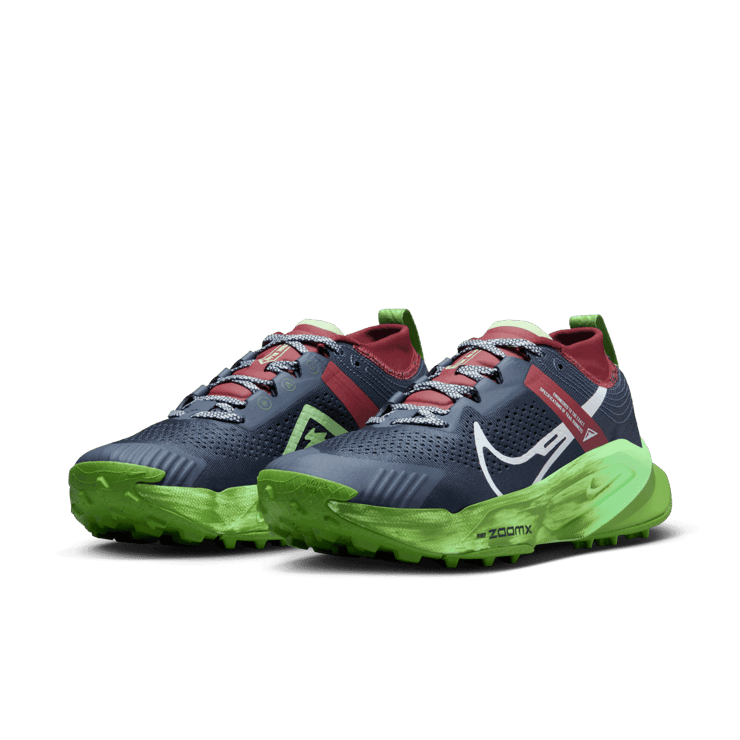 Nike ZoomX Zegama 'Thunder Blue Chlorophyll' (W) Angle 2