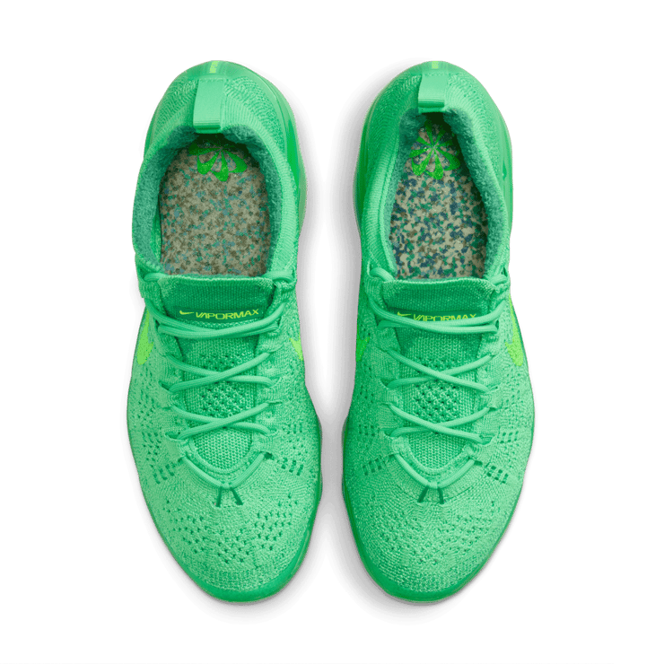 Nike Air VaporMax 2023 Flyknit 'Green Shock' (W) Angle 2