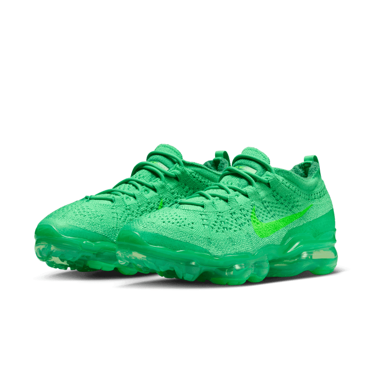Nike Air VaporMax 2023 Flyknit 'Green Shock' (W) Angle 3