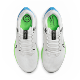 Nike Air Zoom Pegasus 40 Extra Wide 'Platinum Tint Green Strike' Angle 1