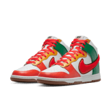 Nike Dunk High University Multi-Color Angle 2