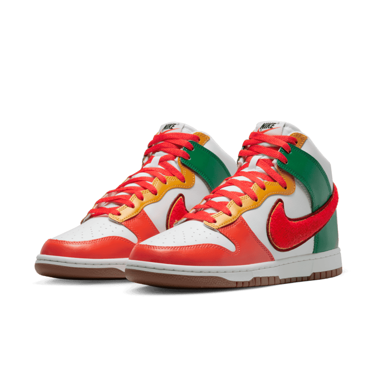 Nike Dunk High University Multi-Color Angle 2