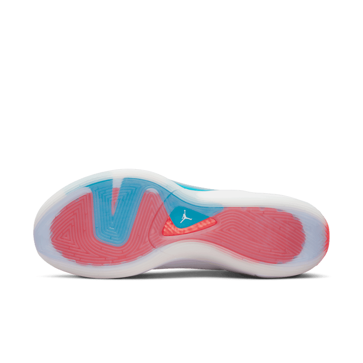 Jordan Luka 1 White Neo Turquoise Angle 0