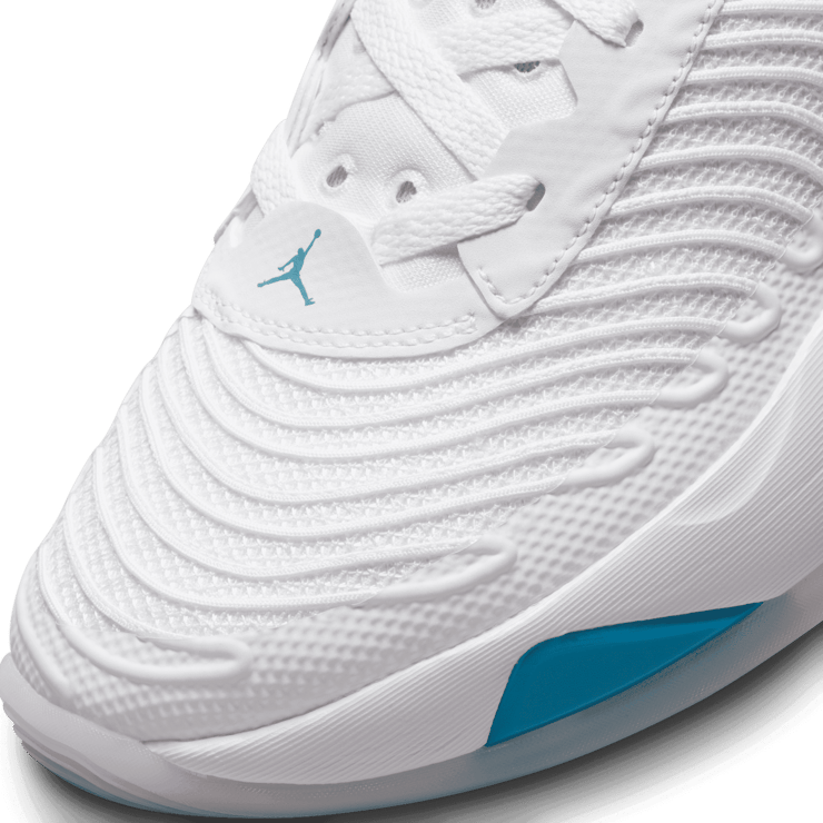 Jordan Luka 1 White Neo Turquoise Angle 4