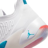 Jordan Luka 1 White Neo Turquoise Angle 5