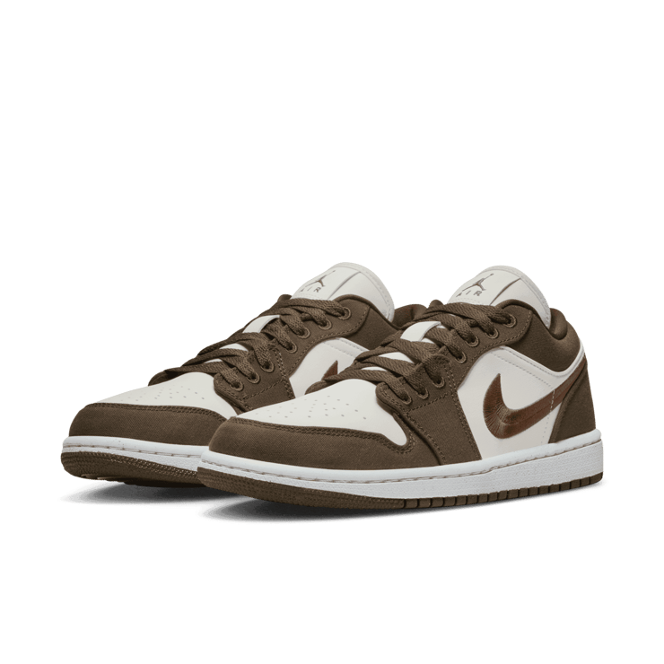 Jordan 1 Low SE Light Olive (W) Angle 2