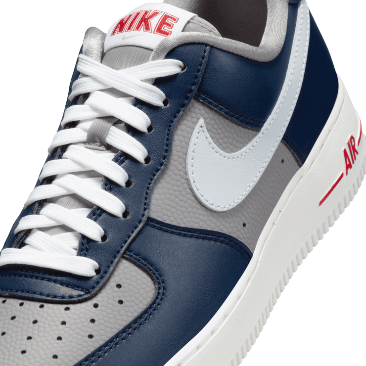 Nike Air Force 1 Low Be True To Her School College Navy (W) Angle 4