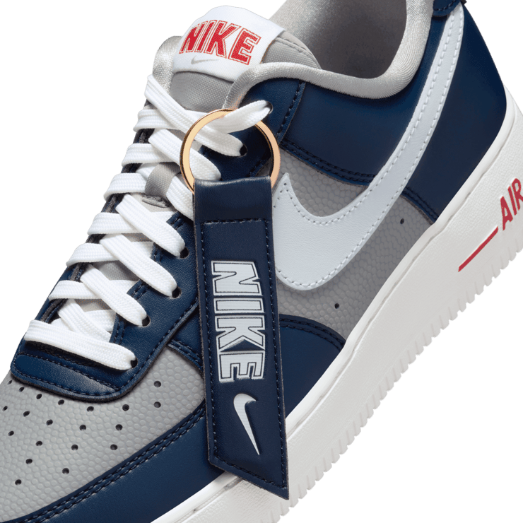 Nike Air Force 1 Low Be True To Her School College Navy (W) Angle 6