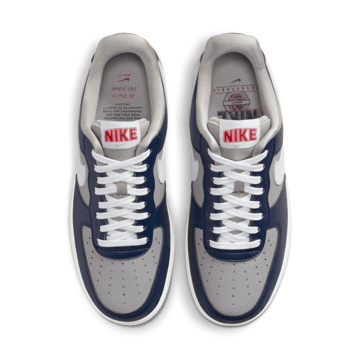 Nike Air Force 1 Low Be True To Her School College Navy (W) Angle 1