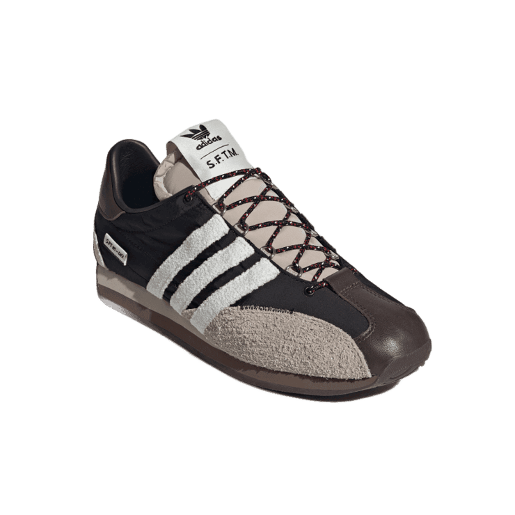 adidas Country OG Song for the Mute Black White Angle 2